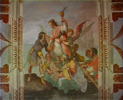 Affresco Strozzi La Fede Palazzo N Lomellino